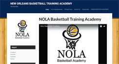 Desktop Screenshot of neworleansbasketballtrainingacademy.com